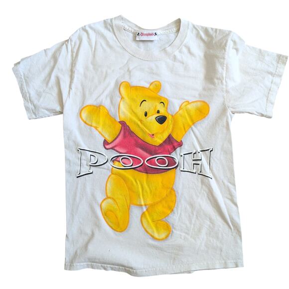 Vintage‎ RARE 90's WINNIE THE POOH Disneyland Graphic T-Shirt Small Made USA